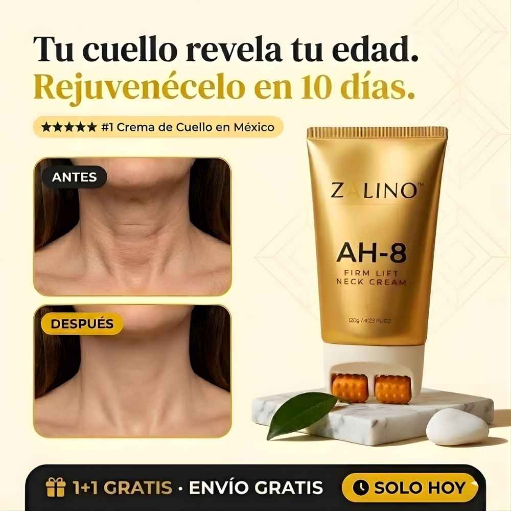 Masajeador Zalino Efecto Anti-Edad — Reafirma Tu Cuello en una Semana