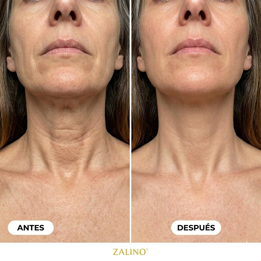 Masajeador Zalino Efecto Anti-Edad — Reafirma Tu Cuello en una Semana